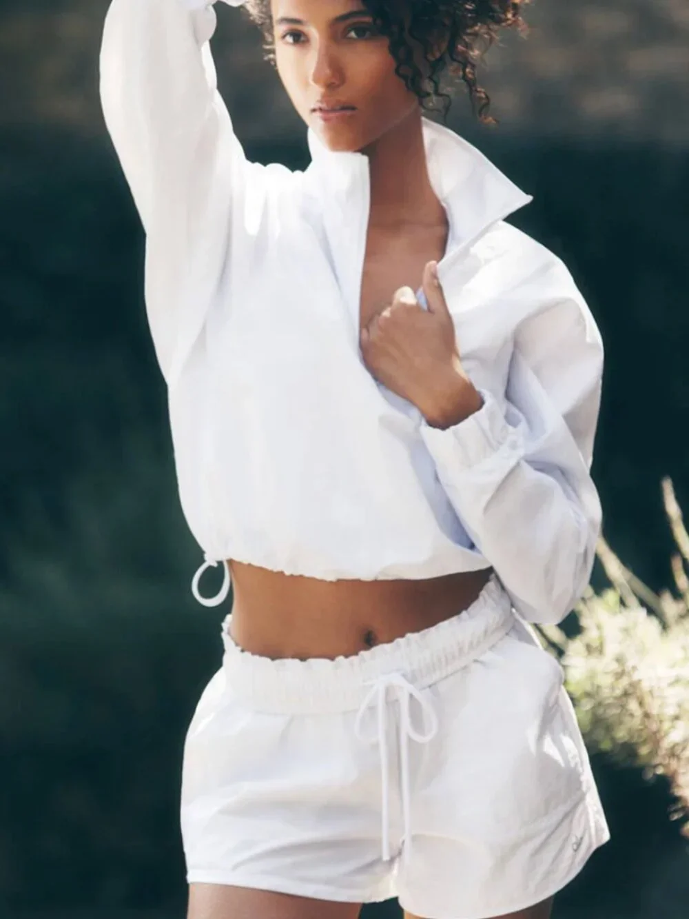 Alo ALumni Shorts - White